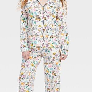 Roller Rabbit Multicolor Print Pajamas